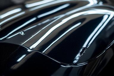 Car with ceramic coating.